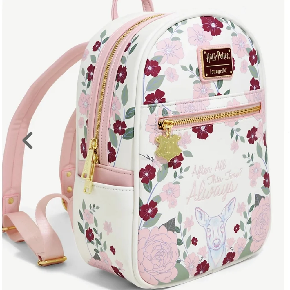 Loungefly Harry Potter Floral Mini Backpack